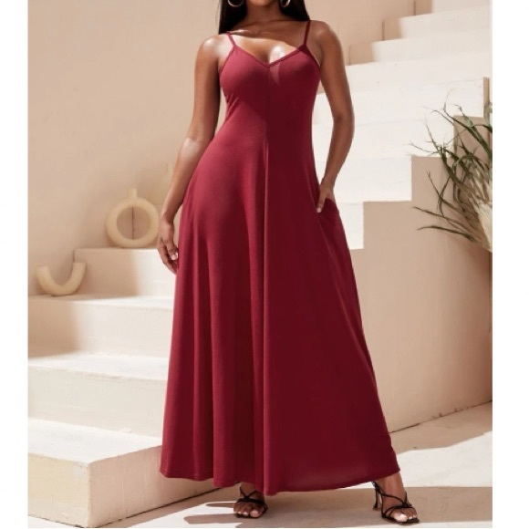 Boho hidden pockets cami dress - Picture 3 of 13